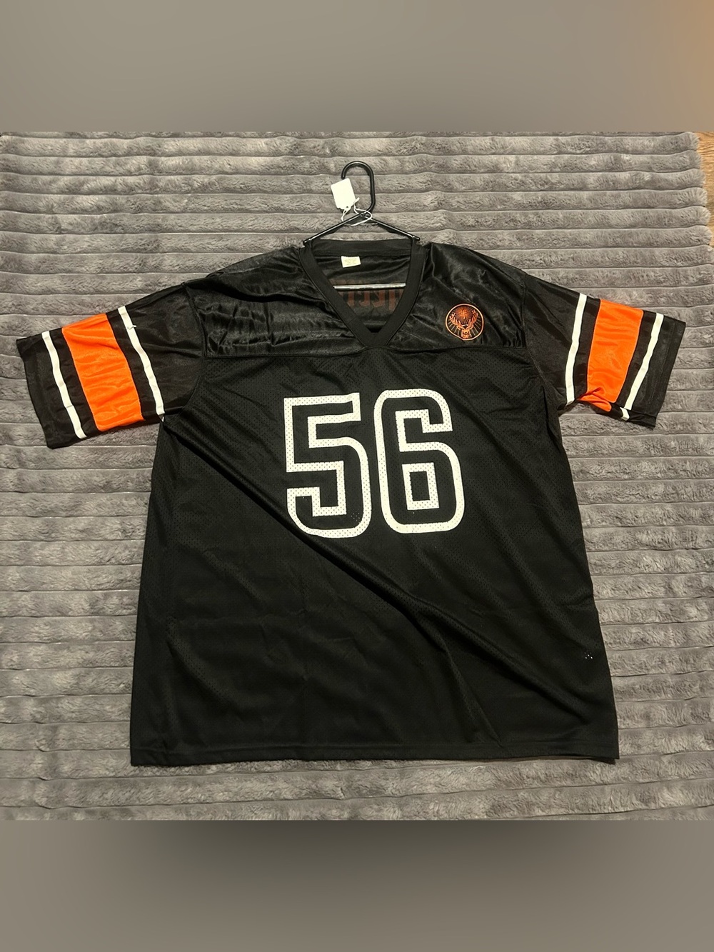 Jagermeister 56 Yard Line Promo Blk&Orange Football Jersey